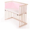 Dreamgood Beistellbett Natur Inkl. Matratze Prime Und Nestchen Rose / Weiß -TONIES Store dreamgood beistellbett natur inkl matratze prime und nestchen rose weiss a216681