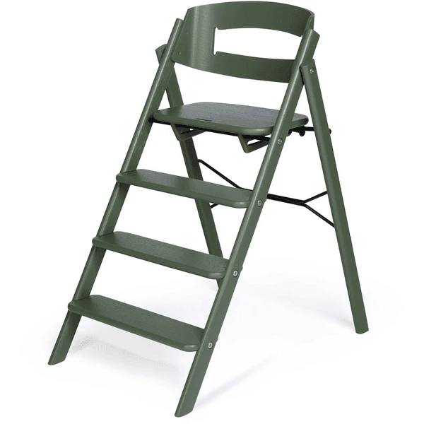 KAOS Hochstuhl Klapp Faltbar Buche Olive 3 KAOS Hochstuhl Klapp Faltbar Buche Olive