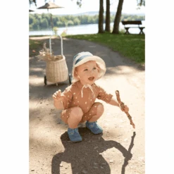 LÄSSIG UV-Schwimmanzug Bricks Karamell -TONIES Store laessig uv schwimmanzug bricks karamell a413240 3