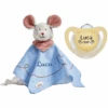 Schnullireich Geschenkset Käthe Kruse Schmusetuch Mit Namen Maus + NUK Namensschnuller (0-6 Mon) Blau 2 Schnullireich Geschenkset Käthe Kruse Schmusetuch Mit Namen Maus + NUK Namensschnuller (0-6 Mon) Blau -TONIES Store schnullireich geschenkset kaethe kruse schmusetuch mit namen maus nuk namensschnuller 0 6 mon blau a405722