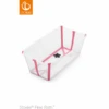 STOKKE® Babywanne Flexi Bath® Transparent Pink Mit Hitzeempfindlichem Stöpsel -TONIES Store stokke babywanne flexi bath transparent pink mit hitzeempfindlichem stoepsel a257941