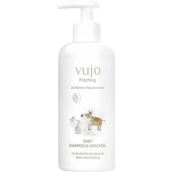 Vujo Frischling Baby Shampoo & Waschgel 250 Ml 3 Vujo Frischling Baby Shampoo & Waschgel 250 Ml